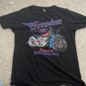 Black patriotic aesthetic t-shirt